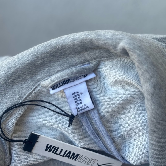 Men’s William Rast sweatshirt blazer Size M New - Picture 2 of 2